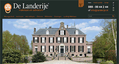 Desktop Screenshot of landerije.nl